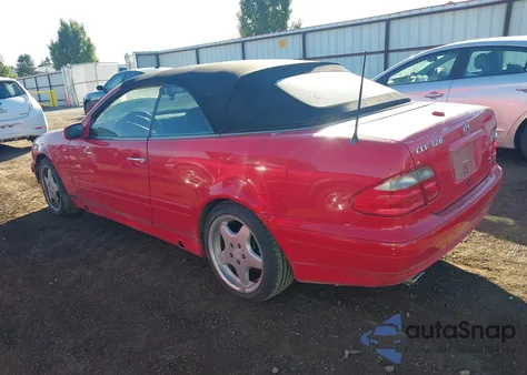 2002 Mercedes-Benz Clk 320 z USA, uszkodzony, nr VIN WDBLK65G22T120317